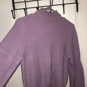 Lavender Turtleneck